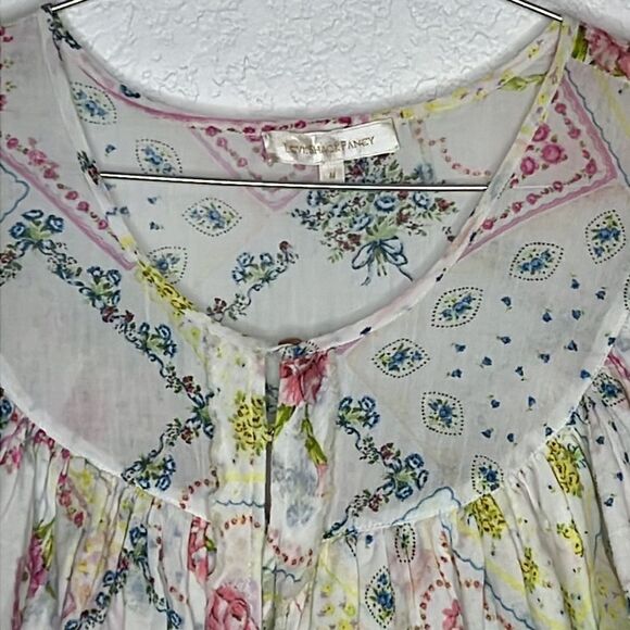 LoveShackFancy Amora Top Medium in Magic Light  Revolve - Picture 4 of 14